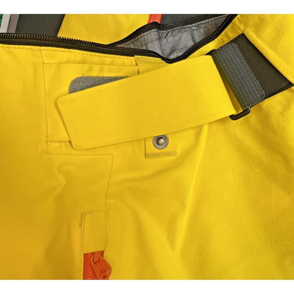 Norrona Lofoten Gore‑Tex Pro Ski Pants Women's Small Yellow Waterproof - Picture 10 of 12